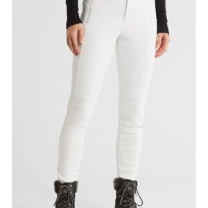 Free People Crisp White Leggings